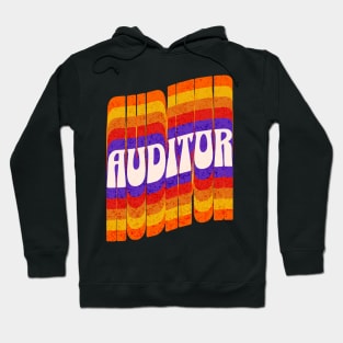 Auditor - Retro Font Hoodie